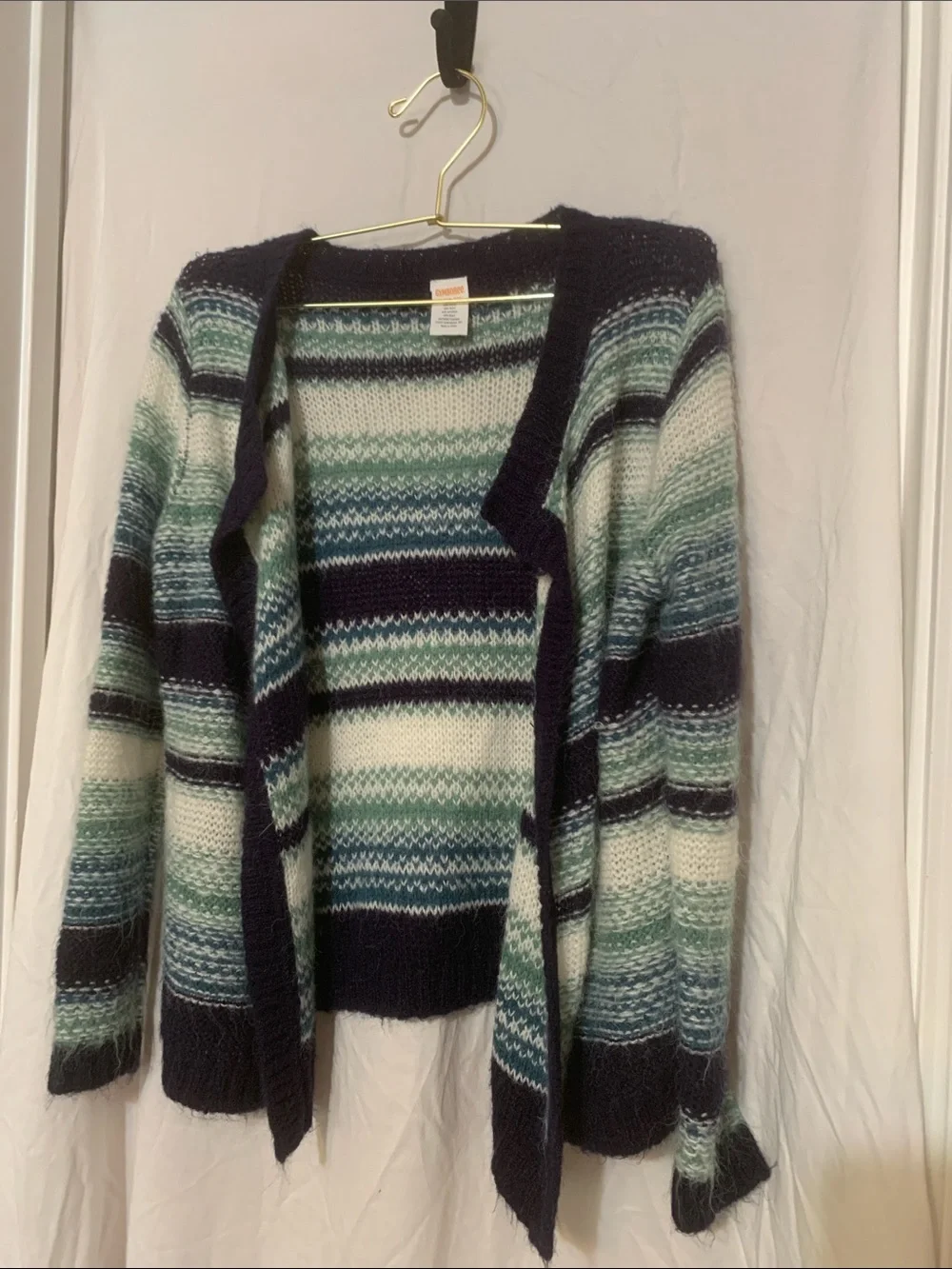 Gymboree Girl’s Large (10-12) Striped Cardigan Sweater EUC
